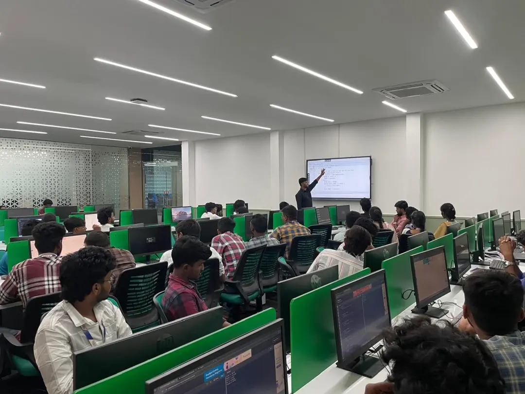 Code Purple Academy conduct 7-days workshop at Aarupadai Veedu Institute of Technology, Chennai.